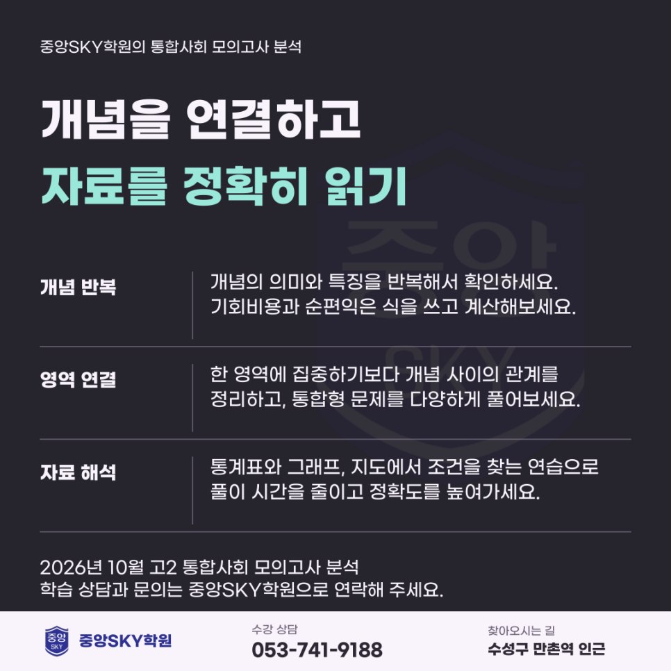 2026년 10월 고2 통합사회 모의고사 분석